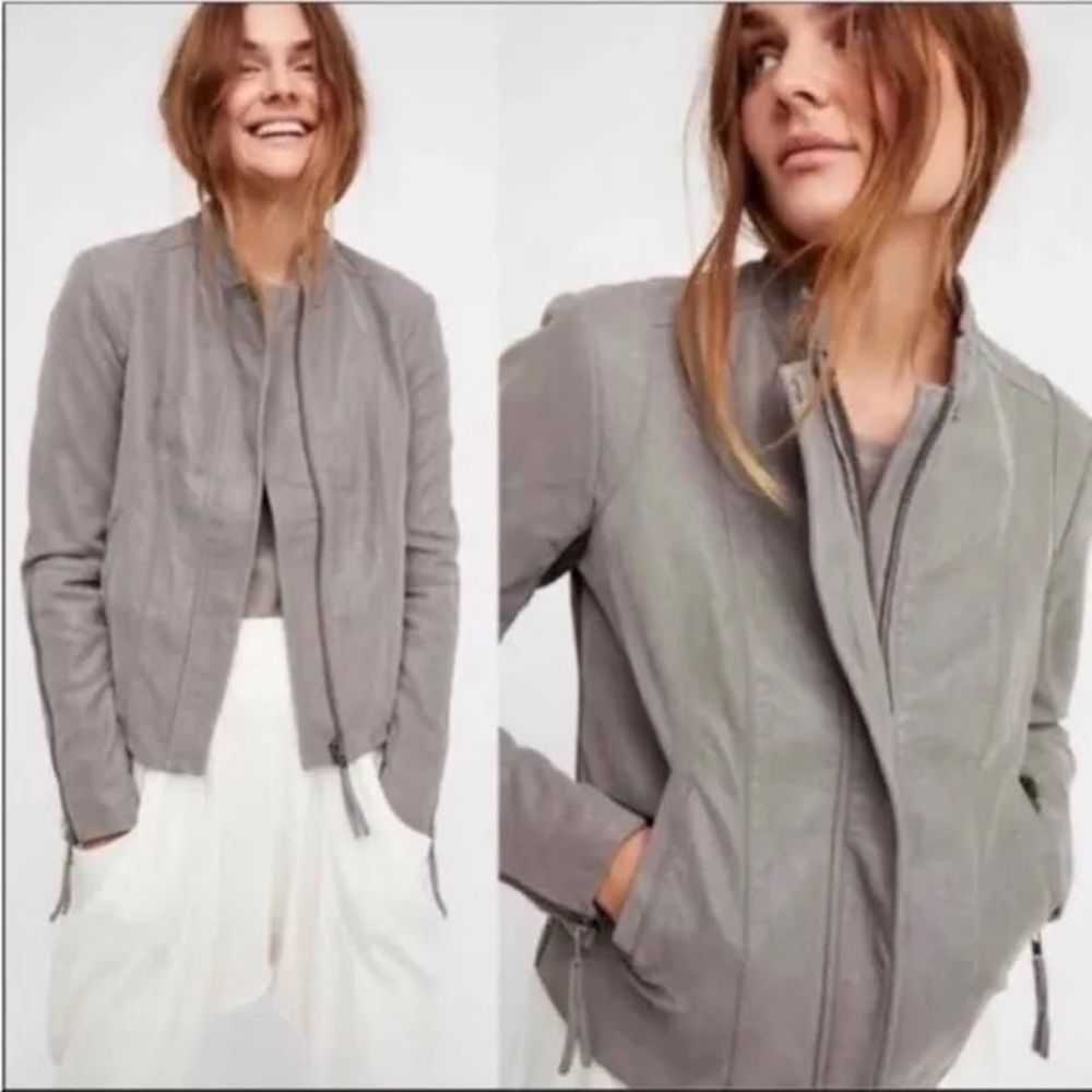 Free People Moto Jacket